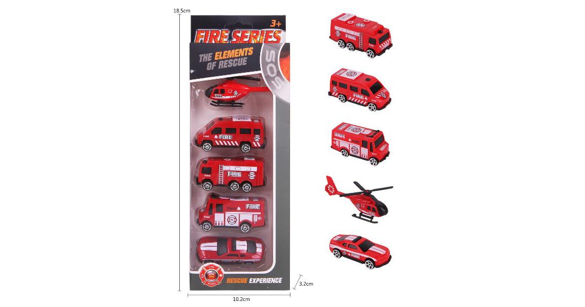 IGRACKA VOZILA VATROGASCI SET/861020